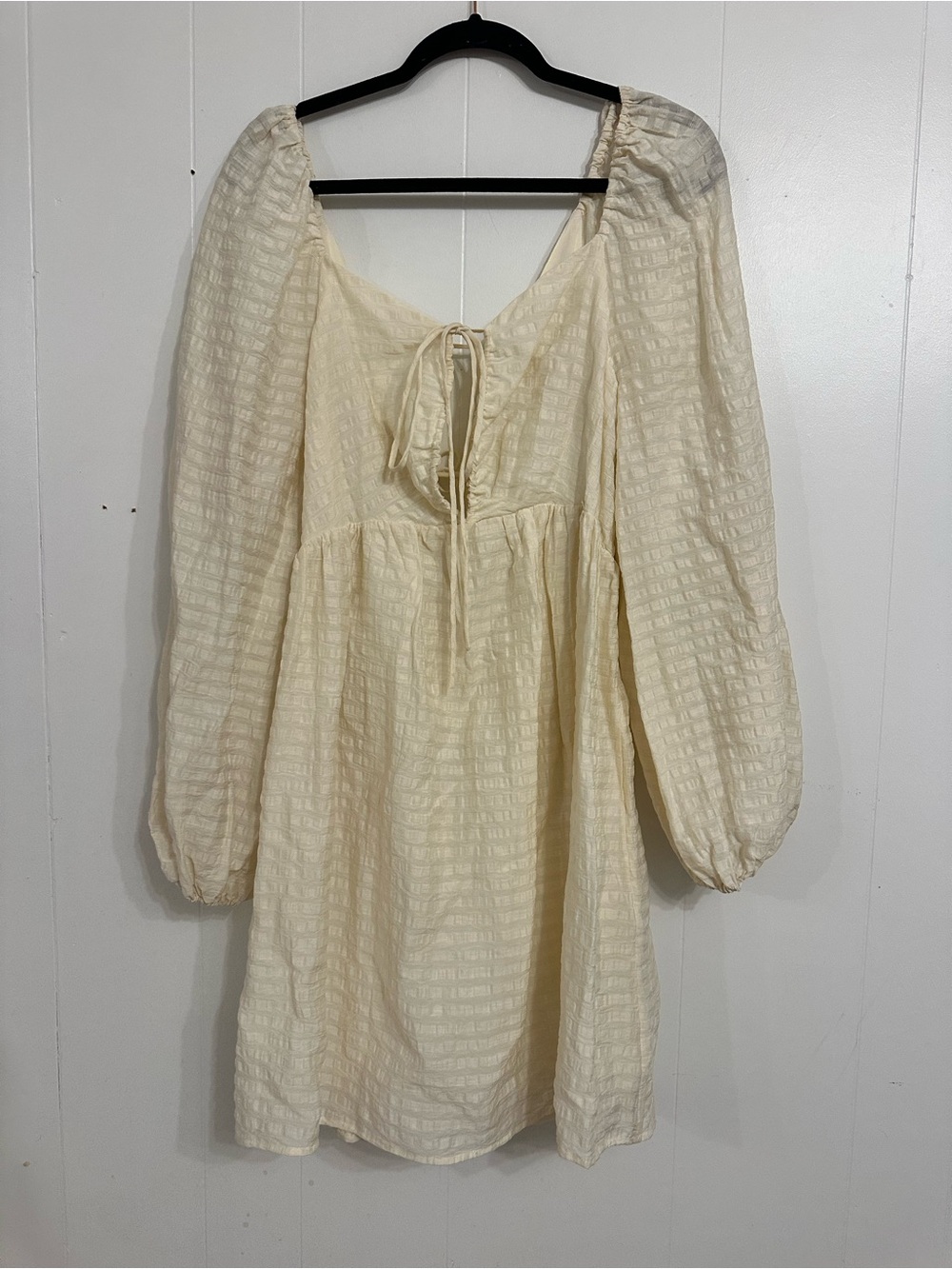 NWT Free people ivory mini dress